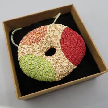 The Tribal Vibes Mosaic Pendant